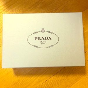 Prada shoe box!